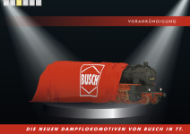 Busch 999921 - Flyer Dampflokomotive BR 56